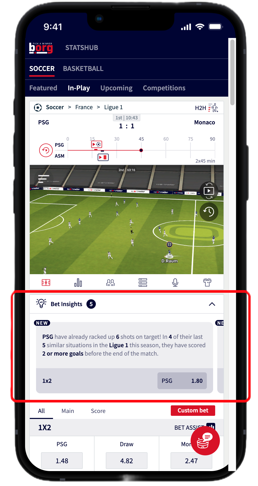 Bet Insights Mobile