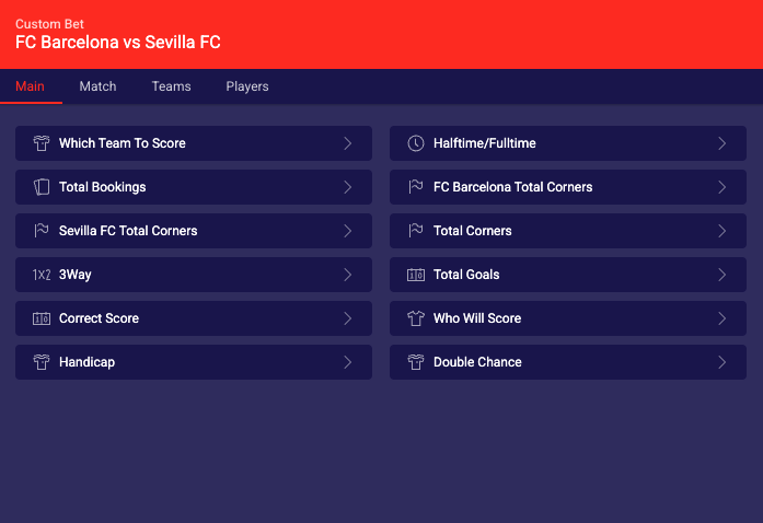Custom Bet Inline Mode
