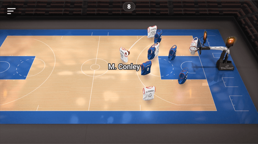 VLMT side view basketball